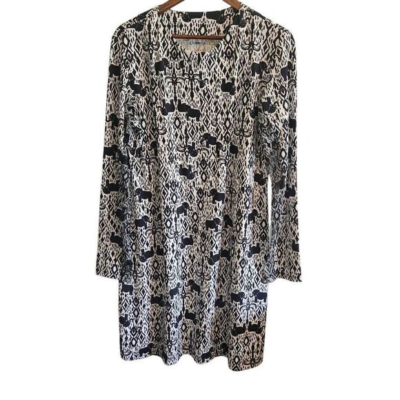 IBKUL Dress Womens XL Elephant Long Sleeve UV Protection Athleticwear Moisture W - Picture 5 of 8